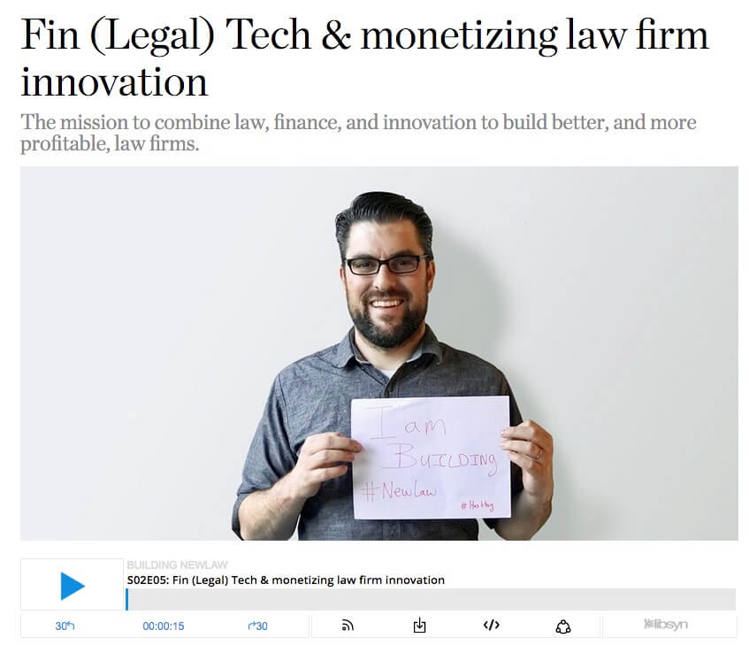 fin(legal)tech fintech newlaw