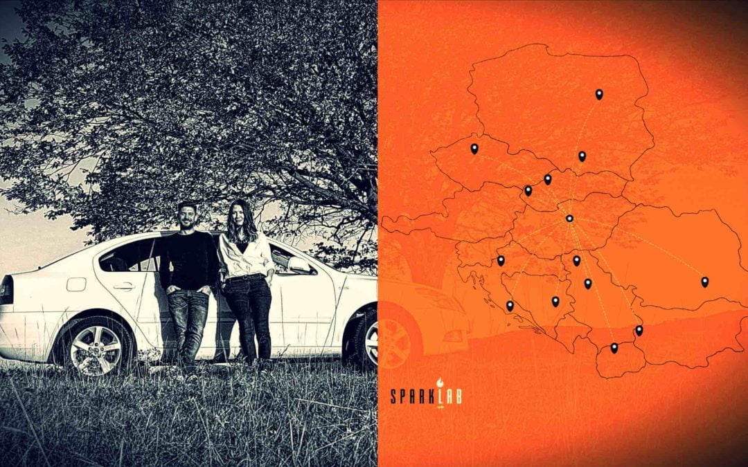 Elindult a Sparklab hétezer kilométeres európai startup-vadász körútja