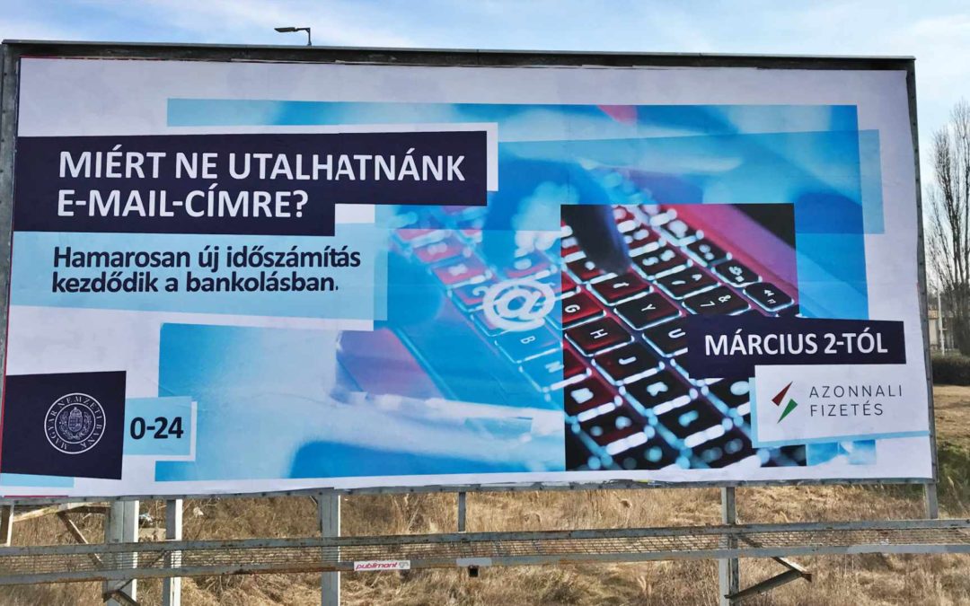 10 nap és új időszámítás kezdődik a bankolásban. E-mail címre is utalhatunk.