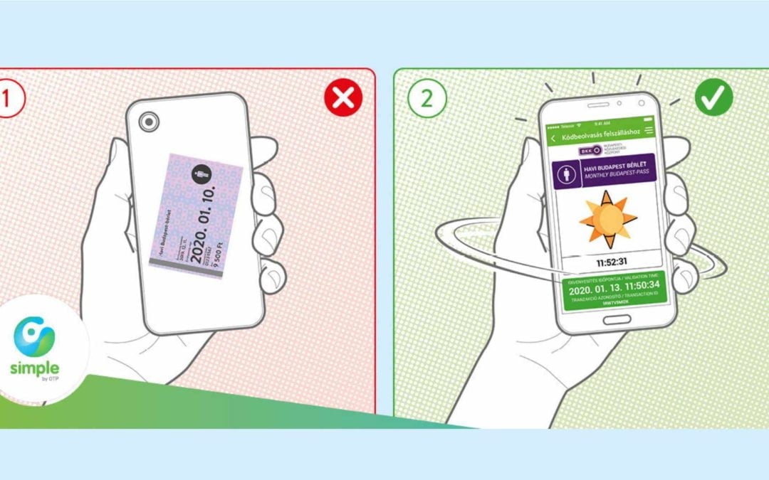 Buszjegy, havi bérlet a Simple-ben. Vedd meg, tárold jegyeidet a mobiltárcádban!