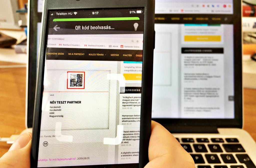 pay@WEB: Elindult a QR-kódos azonnali átutalási szolgáltatás kereskedőknek, bankoknak