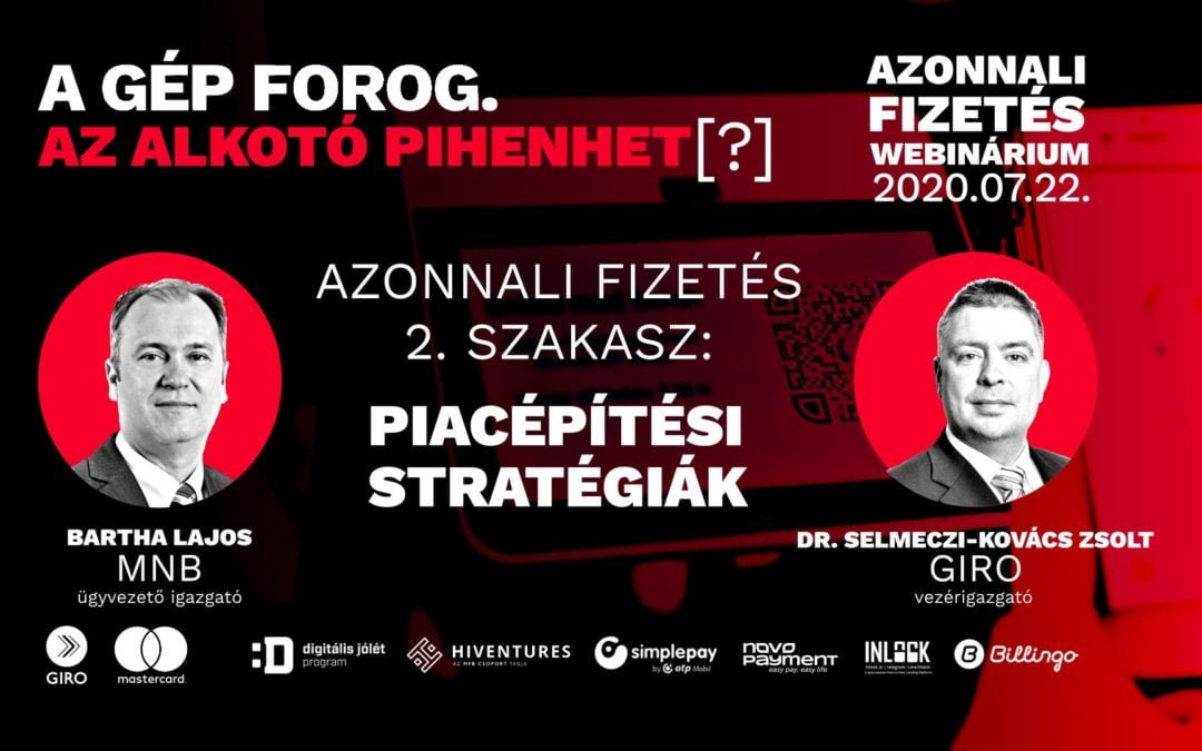 Webinárium: Azonnali fizetési piacépítési stratégiák