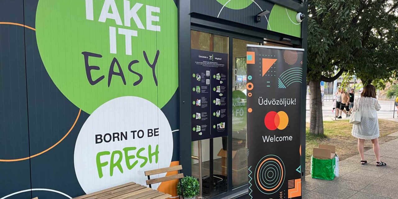 Hazai innováció: Kasszamentes konténerüzlet teszi élménnyé a bevásárlást