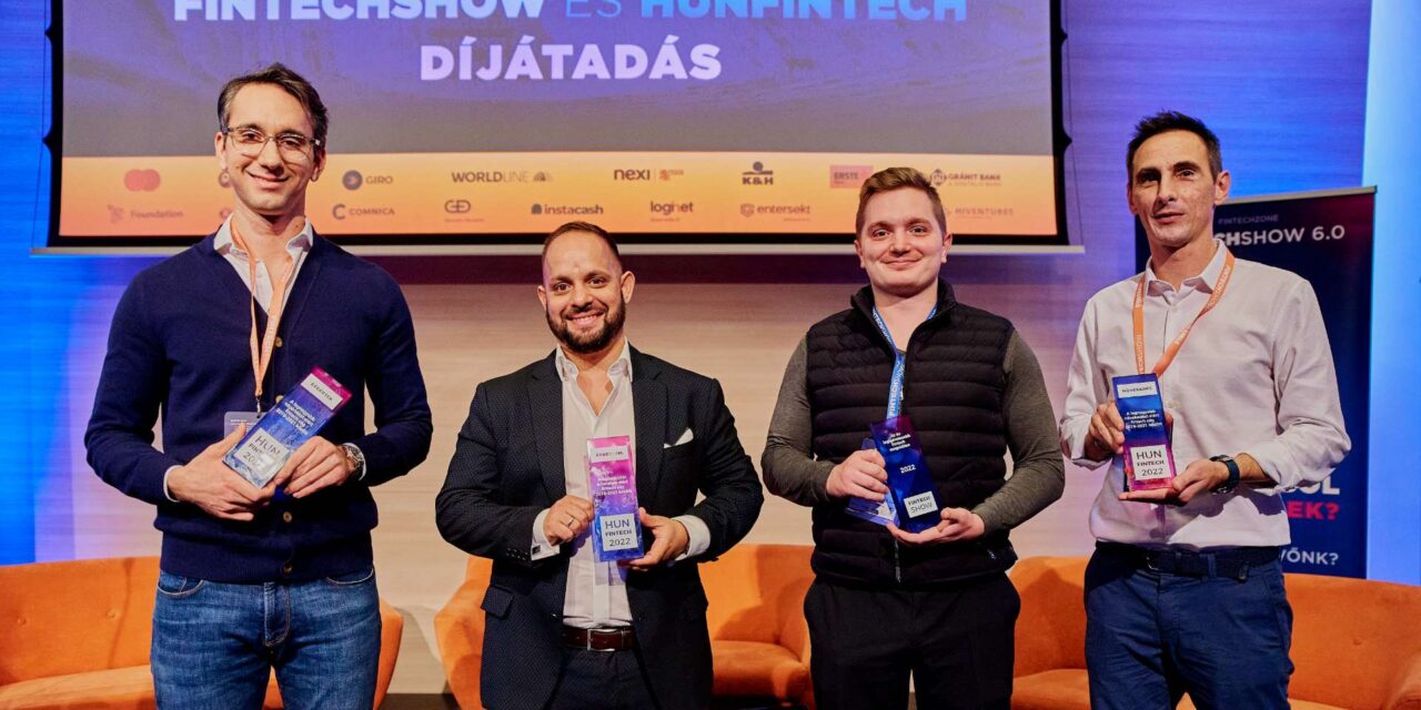 Díjazták a legígéretesebb magyar fintech megoldásokat a FinTechShow-n