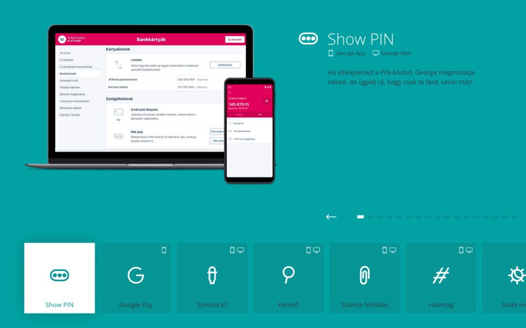 Új funkciókkal bővül George, az Erste Bank digitális platformja. Érkezik a szelfis ügyfélazonosítás is