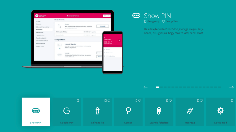 George Erste Bank digitális platform