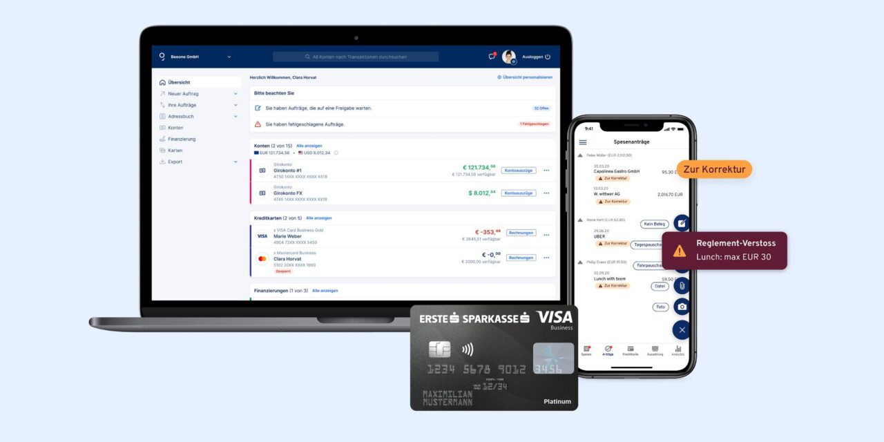 Mesterséges intelligencia alapú kiadáskezelés vállalkozások számára az Erste Bank és Yokoy együttműködésében