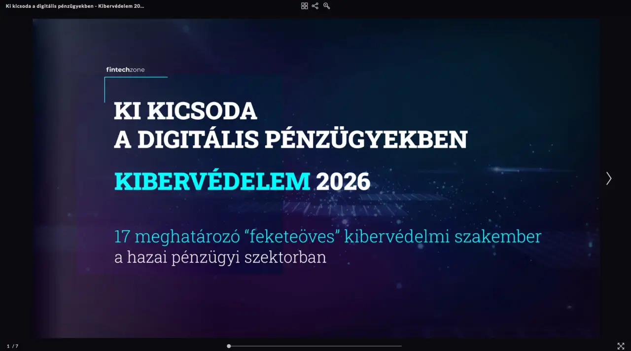 flipbook - Ki kicsoda a digitális pénzügyekben - Kibervédelem 2026