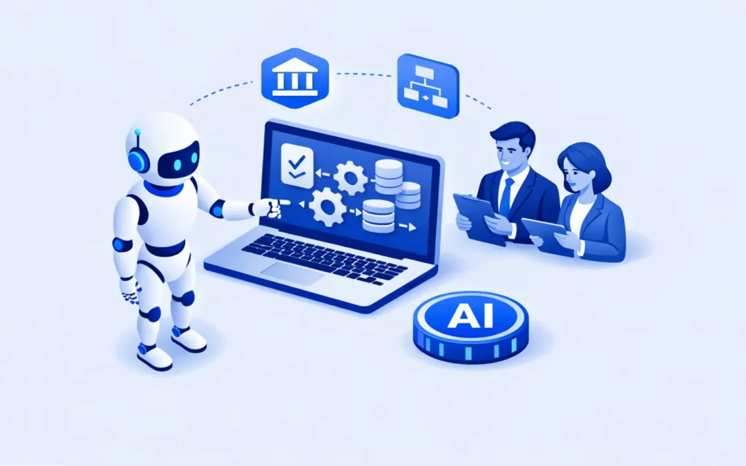 AI-ügynökök a bankszektorban: gyakorlati bevezetési útmutató a 30 százalékos ígéret eléréséhez