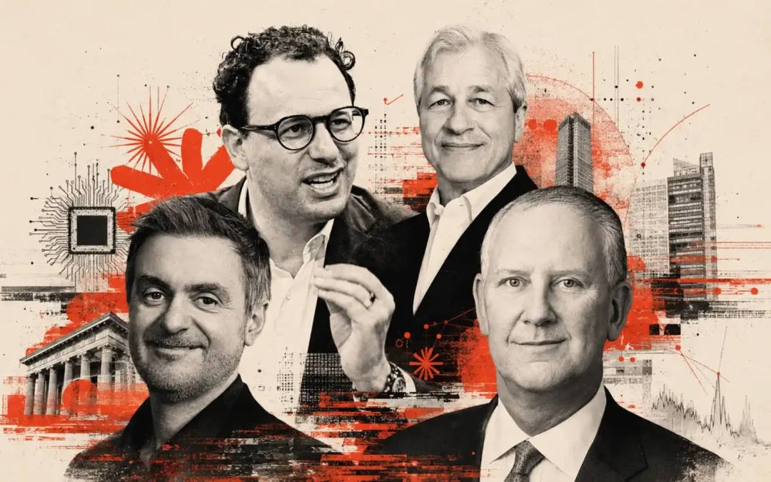 Anthropic-bejelentés: a JP Morgan, a Goldman Sachs és az AIG vezetői szerint az AI-ügynökök elhagyták a kísérleti labort
