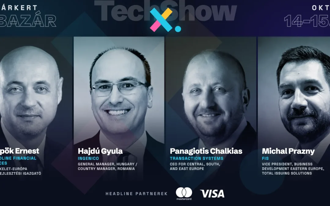 Digitális euró, intelligens terminál, embedded finance – így rajzolódik át a fizetés a TechShow X.-en