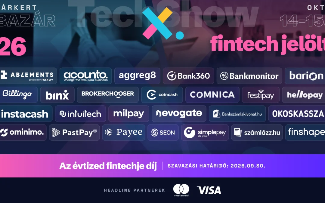Melyik cég formálta legjobban a magyar fintech elmúlt tíz évét? Itt a 26 jelölt