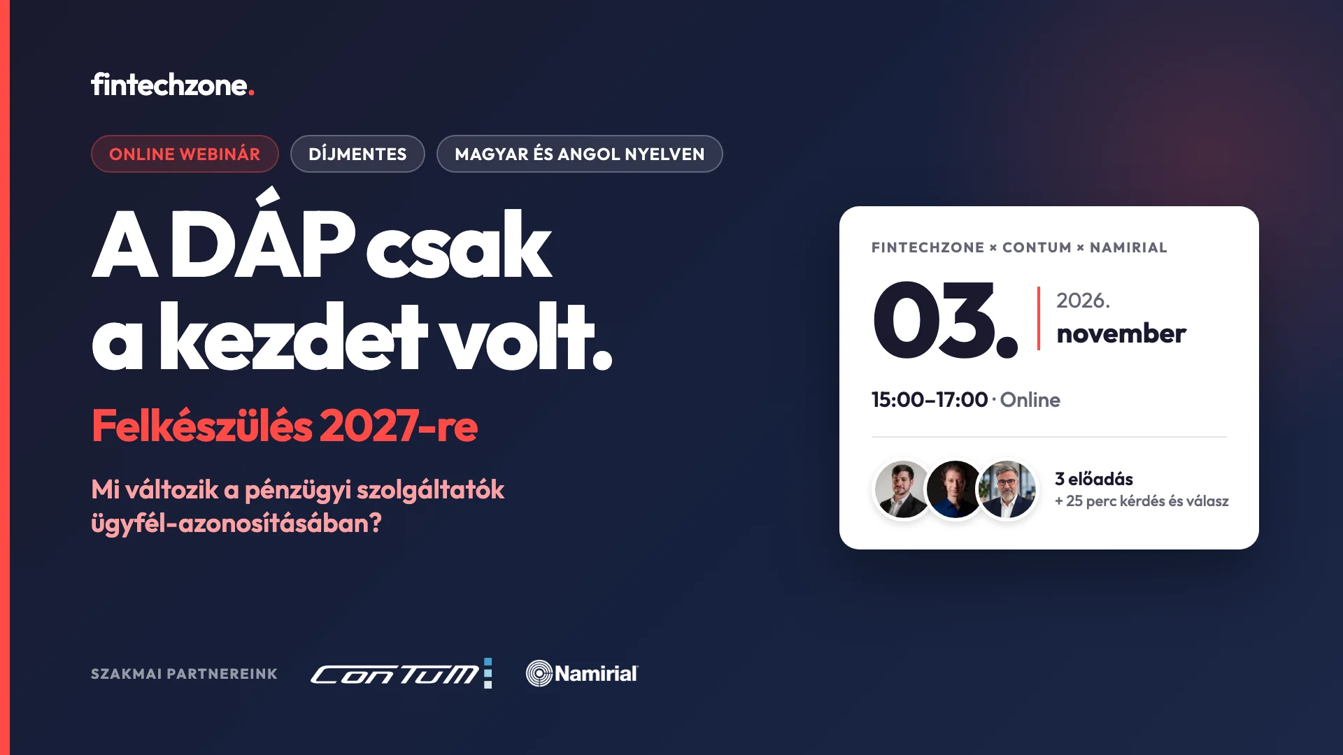 Contum A DÁP csak a kezdet volt – felkészülés 2027-re | FinTechZone