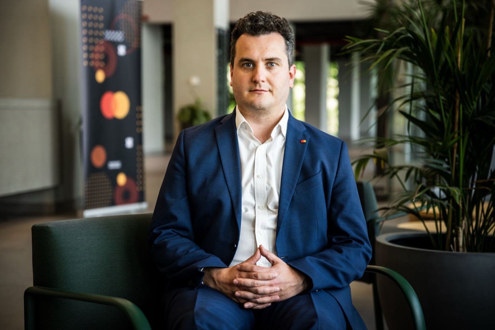 Györffy Balázs, a Mastercard üzletfejlesztési igazgatója